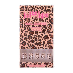 Red Aspen Petite Nail Dashes - Sparkly Cheetah, Chante
